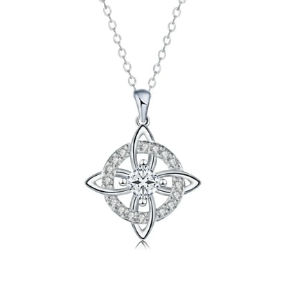 Ketting met Heksenknoop en Geboortesteen