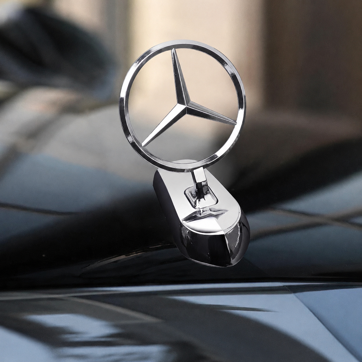 Motorkapembleem met autologo