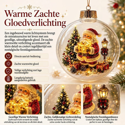 VinterMagi verlichte miniatuur kerstdecoratie