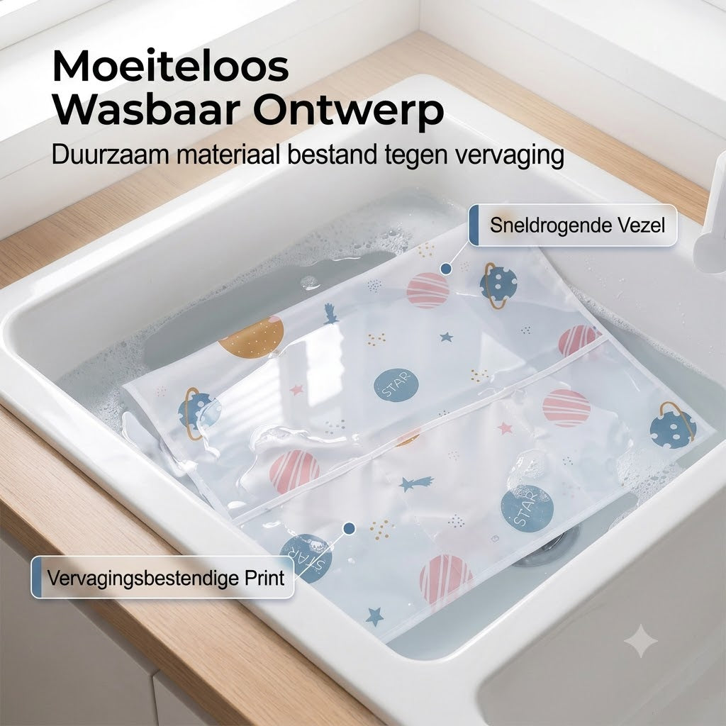 Beschermhoes voor Wasmachine met Zijvakken