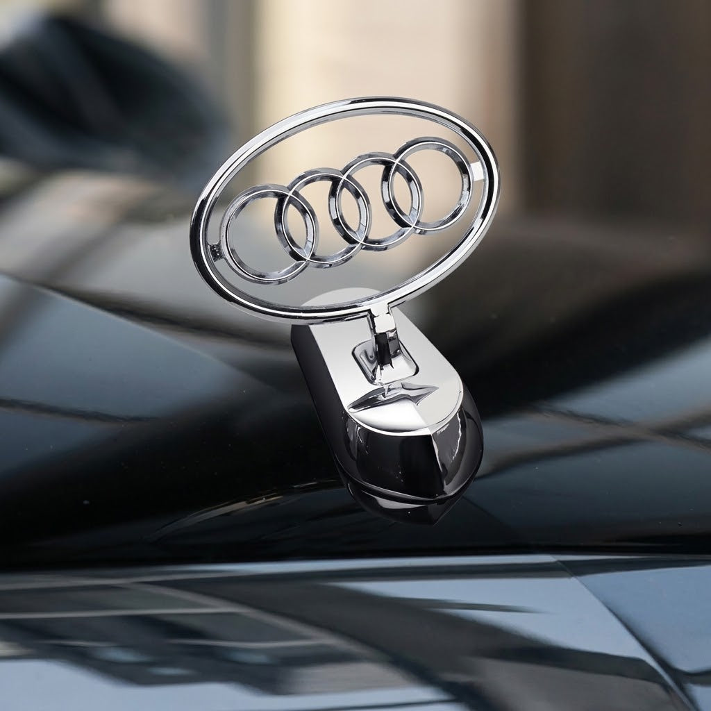 Motorkapembleem met autologo