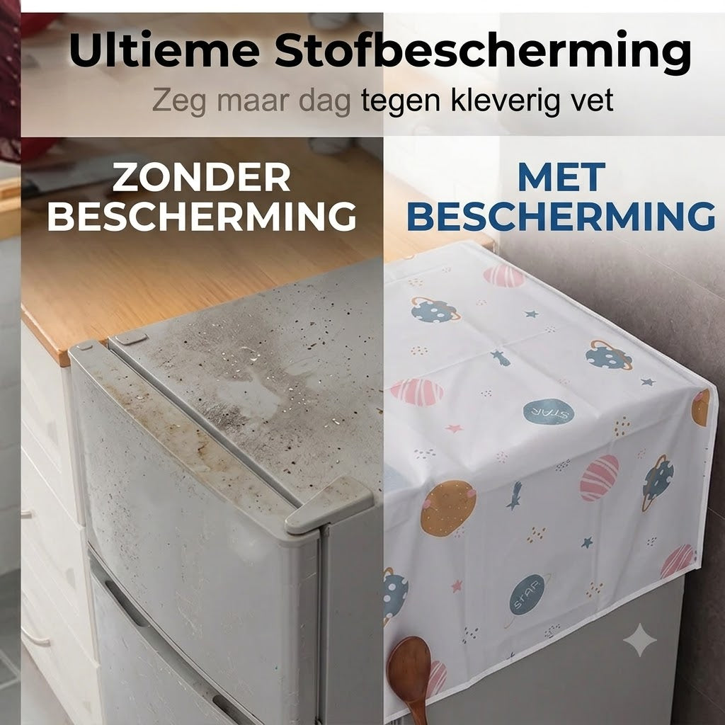 Beschermhoes voor Wasmachine met Zijvakken