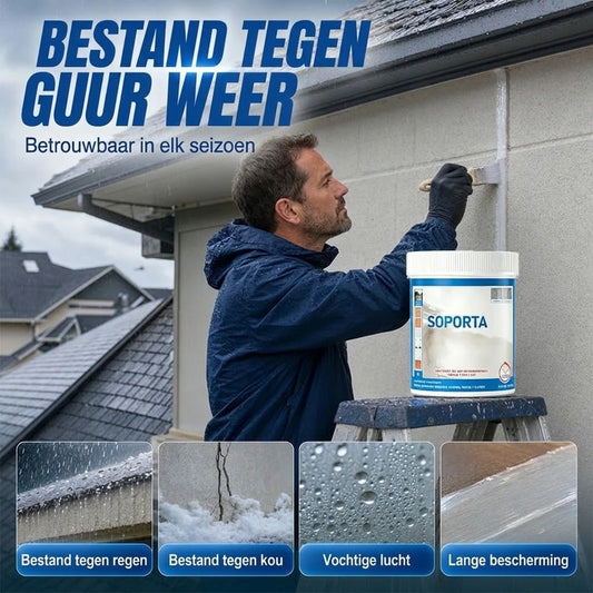 Transparante waterdichte afdichtingskit voor diverse oppervlakken