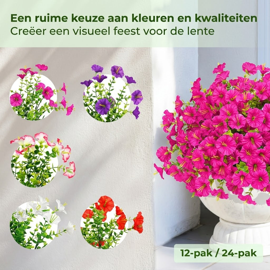 UV Bestendig Boeket met Kunstpetunia
