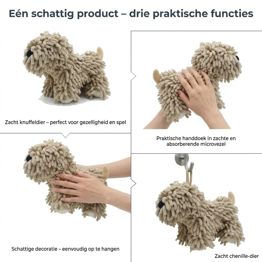 Microvezel Handdoek voor Honden