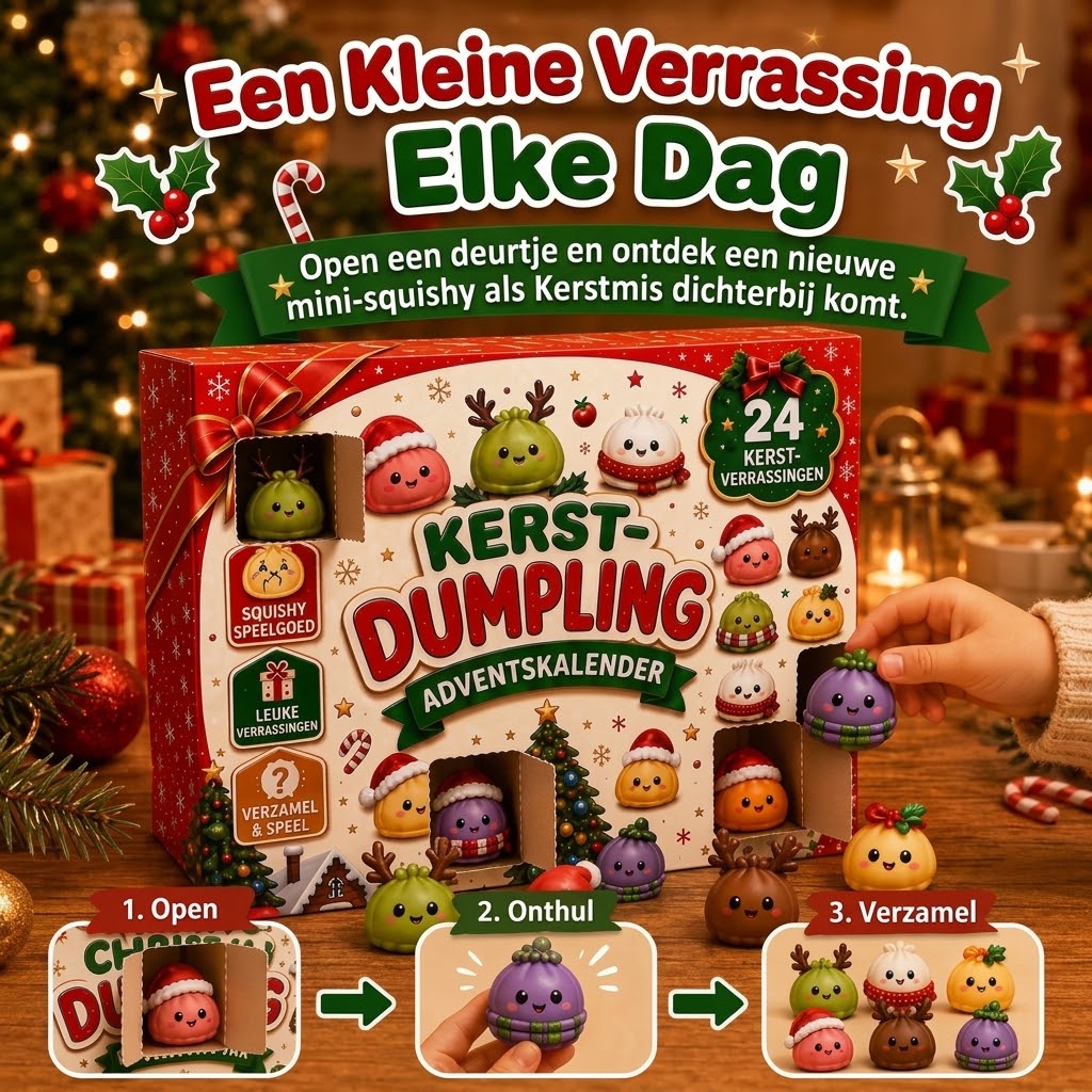 Dumpling squishy adventskalender