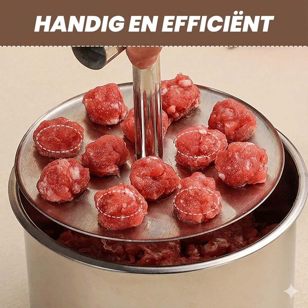 Gehaktballenvorm! – Perfecte Balletjes in Één Druk