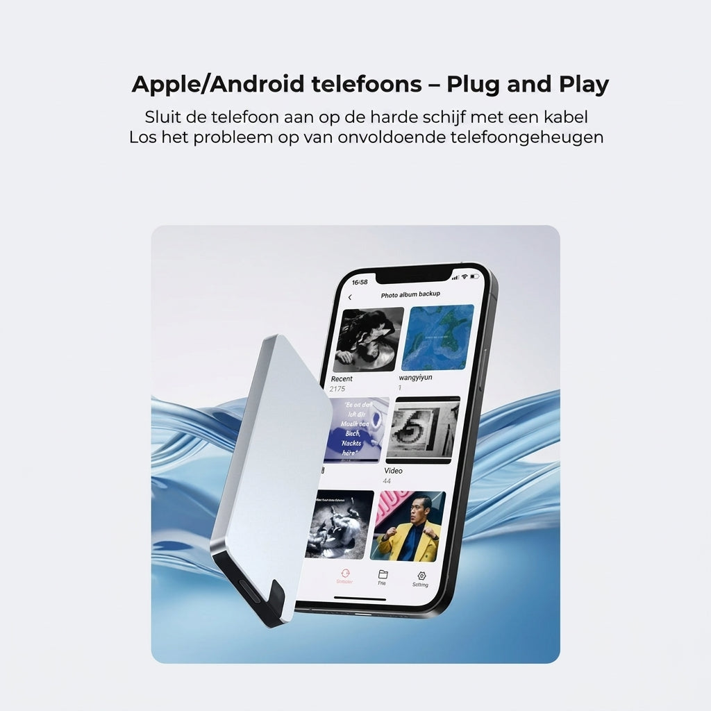 500 GB USB stick met snelle externe opslag