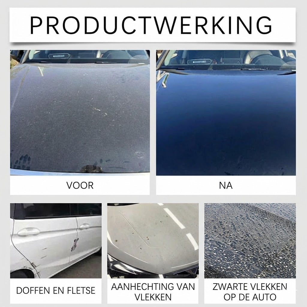 Krasbestendige Auto Polish Set voor Lakherstel