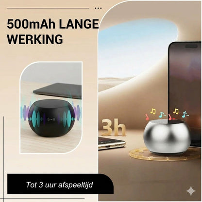 Bluetooth-minispeaker met bas