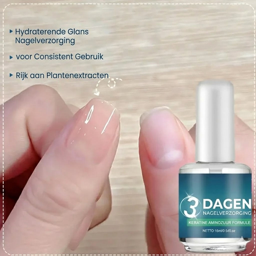 Hoogglans sneldrogende nagelolie