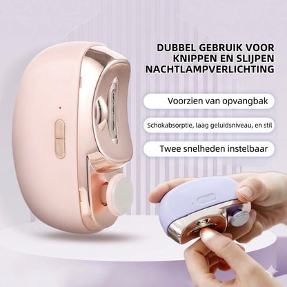 3-in-1 elektrische polijst- en automatische nagelknipper