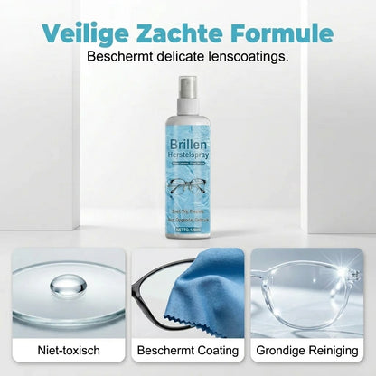 Professionele krasreparatiespray voor lenzen herstelt de oorspronkelijke helderheid
