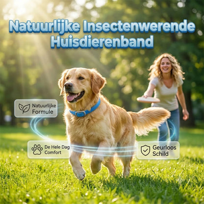 Vlooien en tekenhalsband voor huisdieren