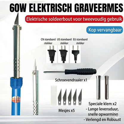 Extern Verwarmd Elektrisch Graveermes