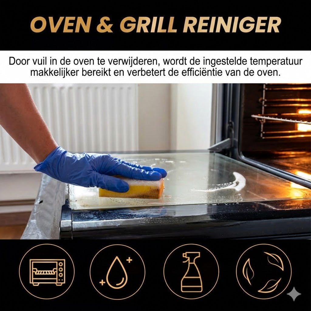 Oven- en grillreinigingsspray