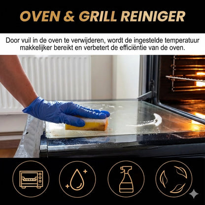Oven- en grillreinigingsspray