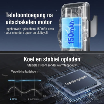 Draadloze autotelefoonhouder met oplaadfunctie
