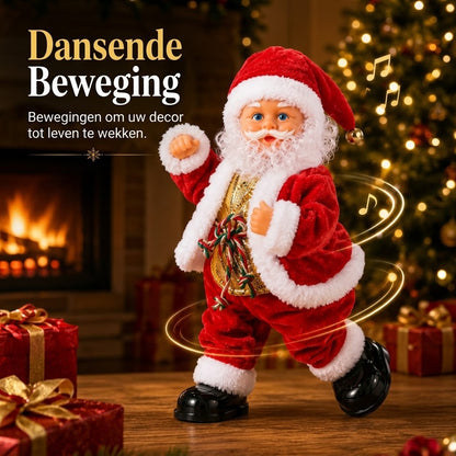 Dansende kerstman met muziek