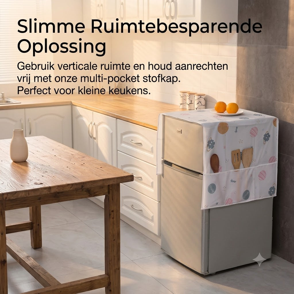 Beschermhoes voor Wasmachine met Zijvakken