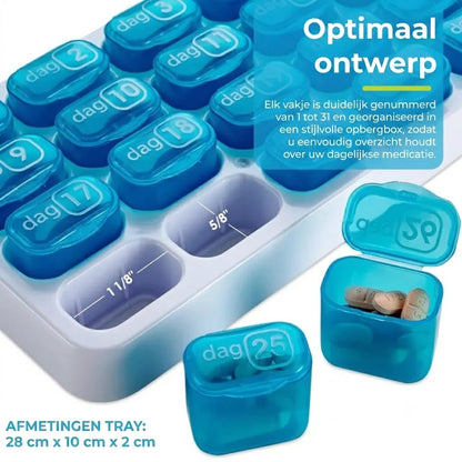 Pillendoos voor 31 Dagen