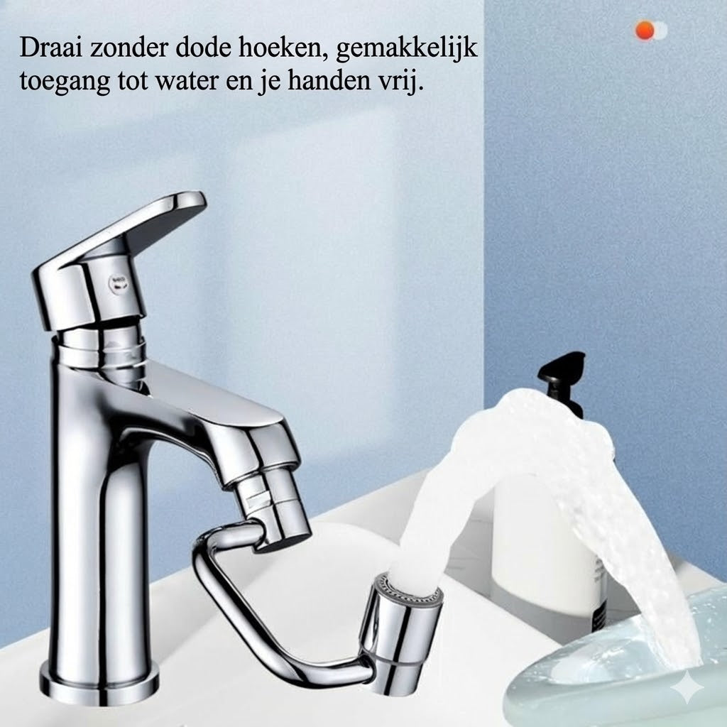 1080° Draaibare Kraanverlenger met 2 Standen