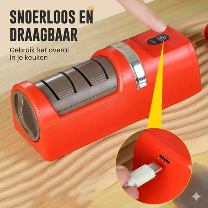 Automatische messenslijper voor in de keuken