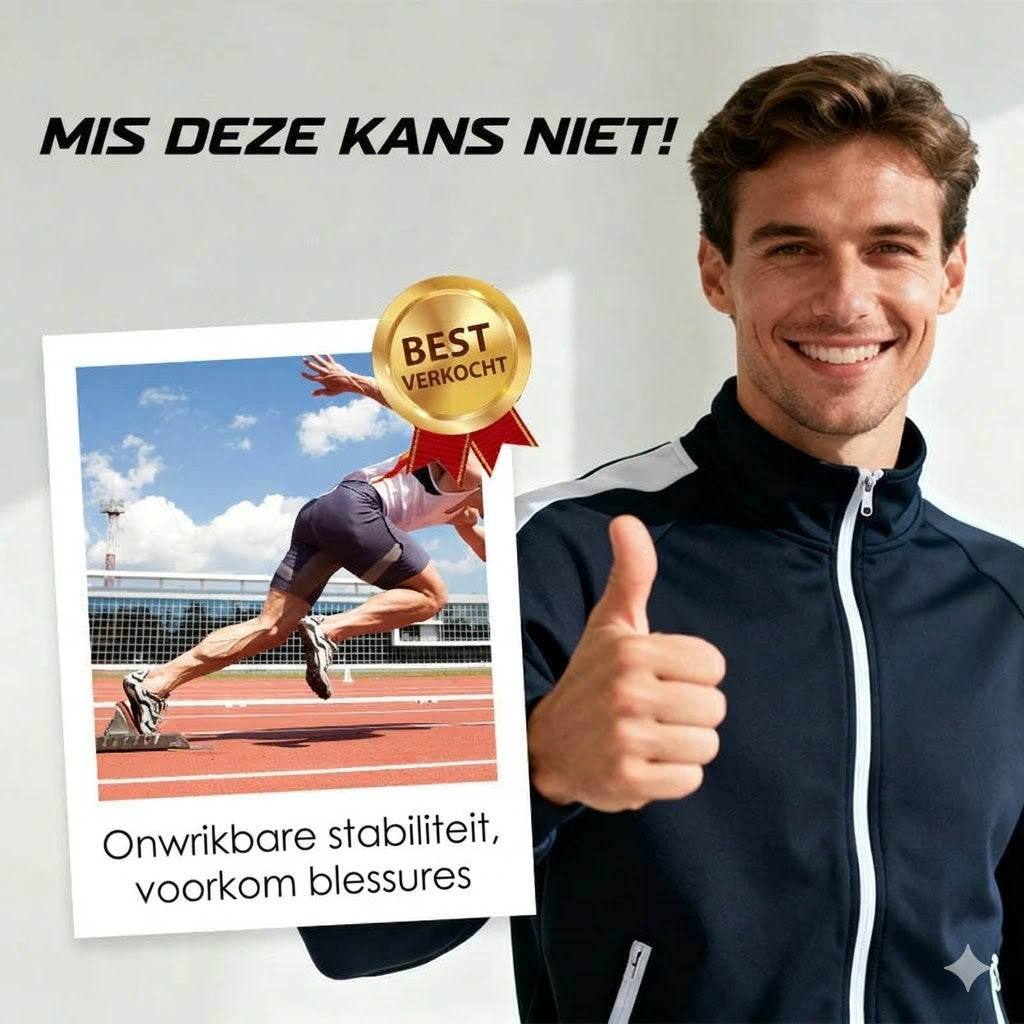 Schokabsorberende sportzolen met voetboogondersteuning