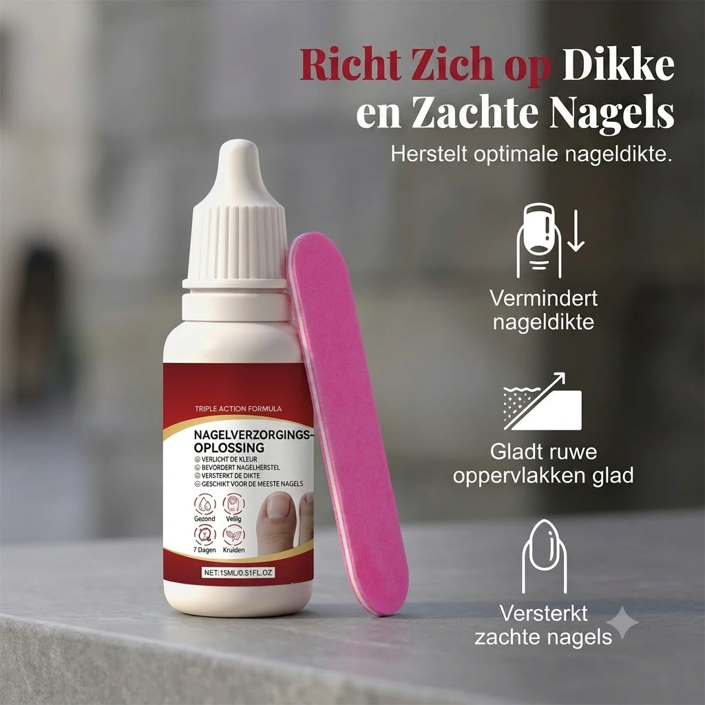 Drievoudige Actie Nagelverzorgings- en Reparatieset
