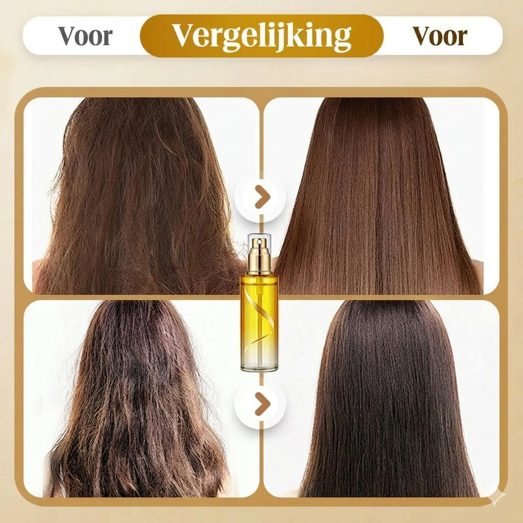 Verzorgende Anti-Frizz Haaroliespray
