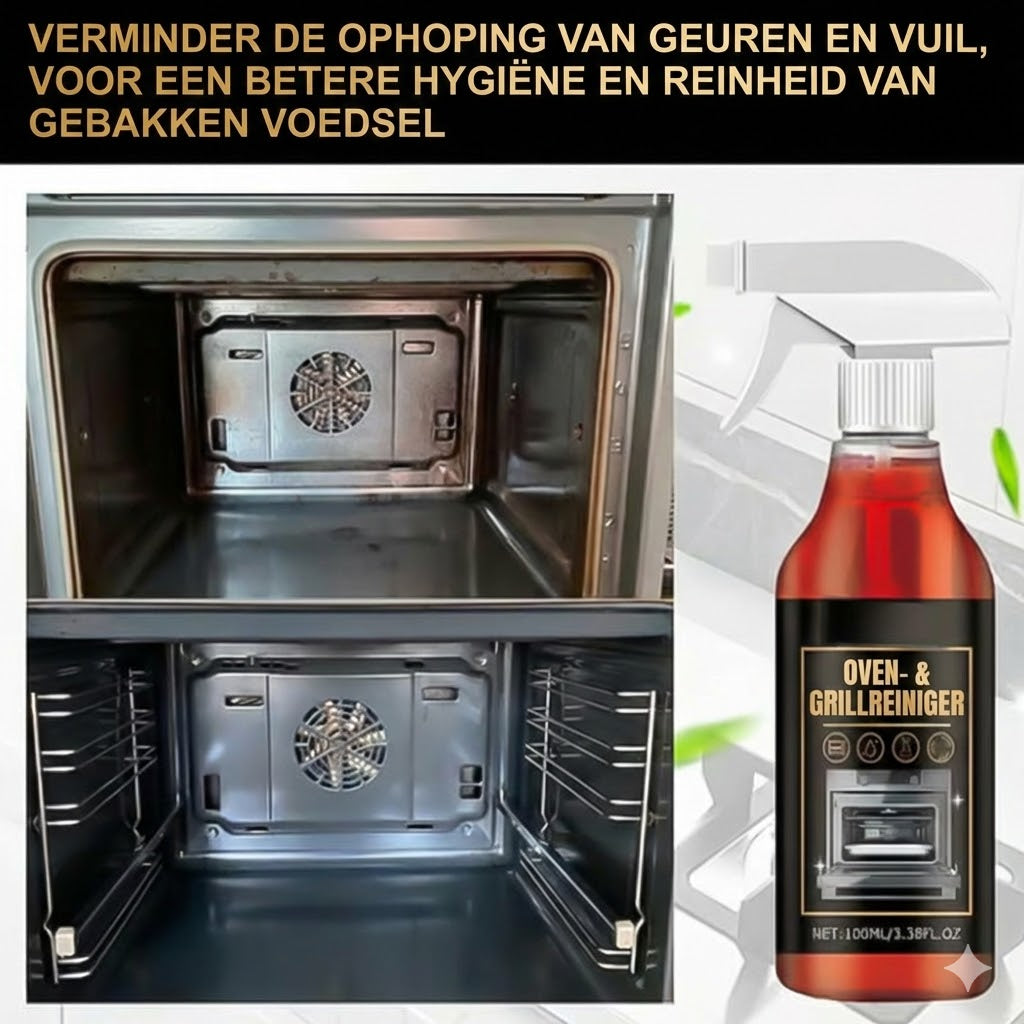 Oven- en grillreinigingsspray