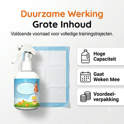 Deze spray trekt je hond of kat naar de juiste plek