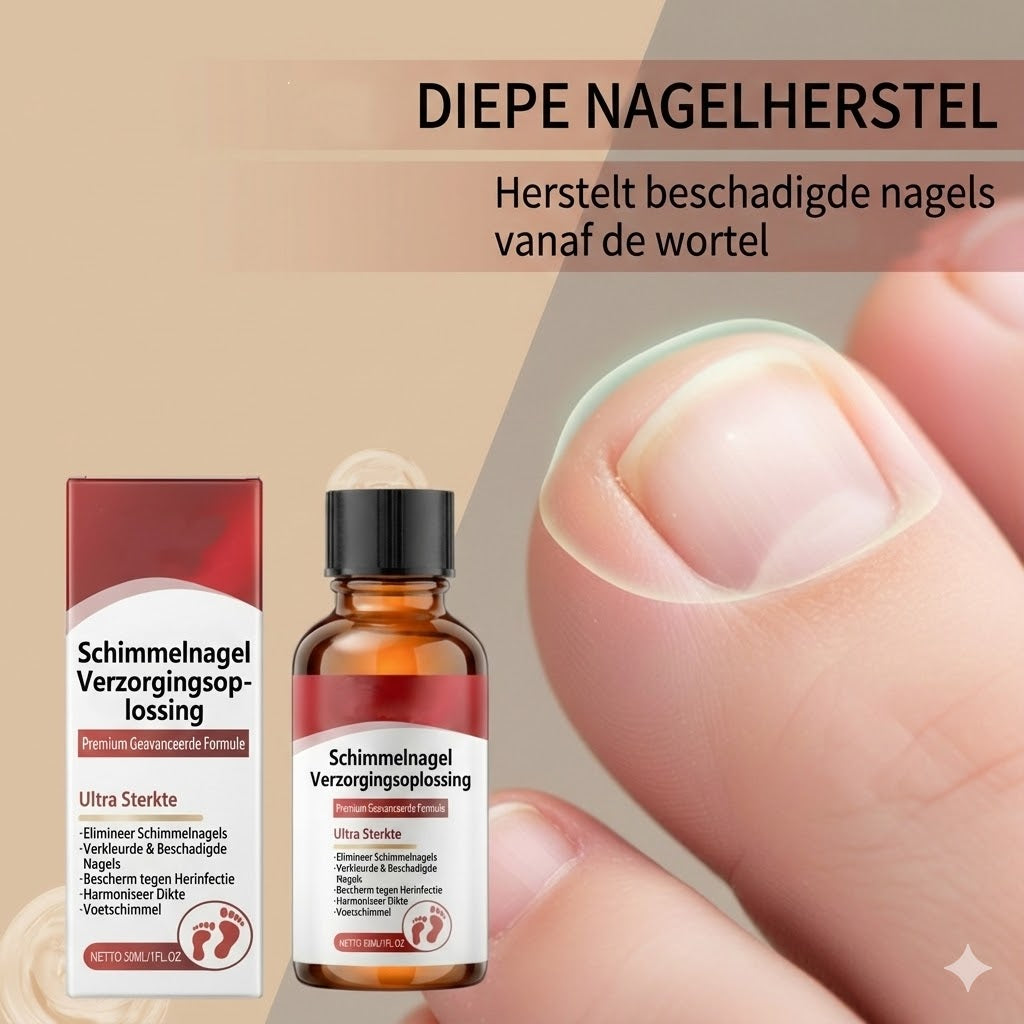Nagelherstellende essence voor beschadigde nagels