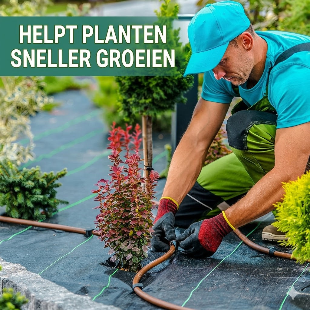 Biologisch afbreekbaar onkruidwerend doek