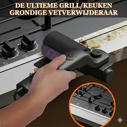 Draadloze elektrische barbecueborstelreiniger
