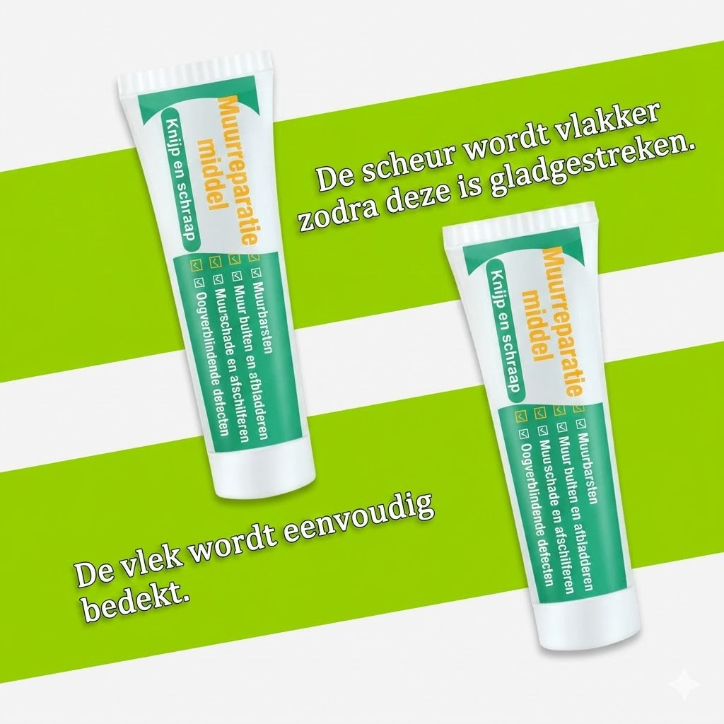 Niet-giftig muurherstelmiddel