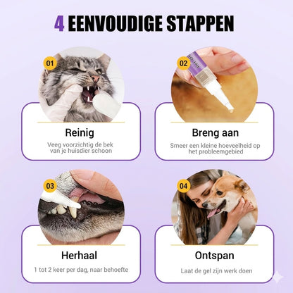 Mondherstelgel voor Huisdieren