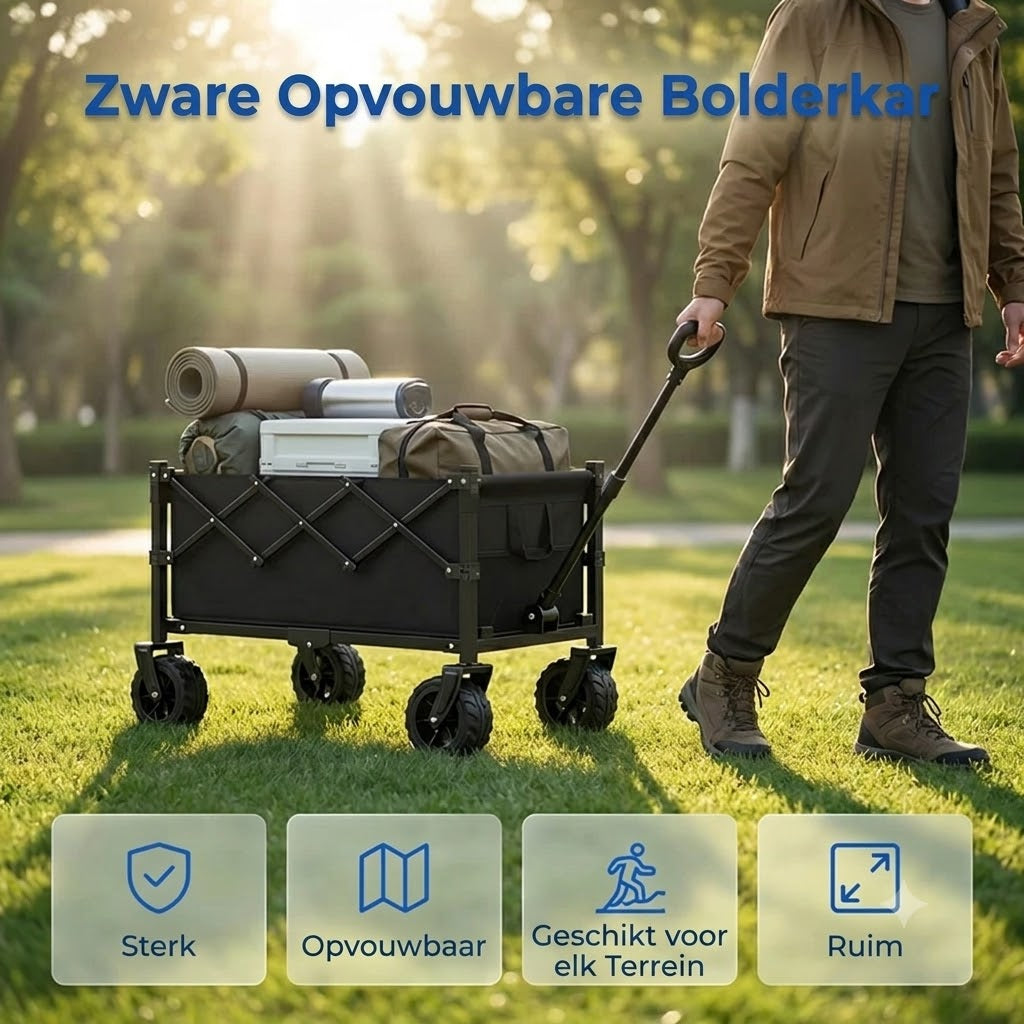 Opvouwbare Bolderkar