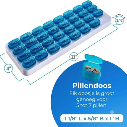 Pillendoos voor 31 Dagen
