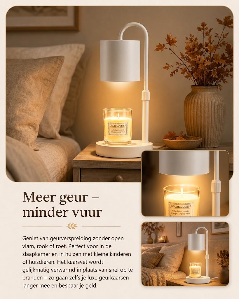 Candle Warmer Lamp kaarswarmer zonder open vlam
