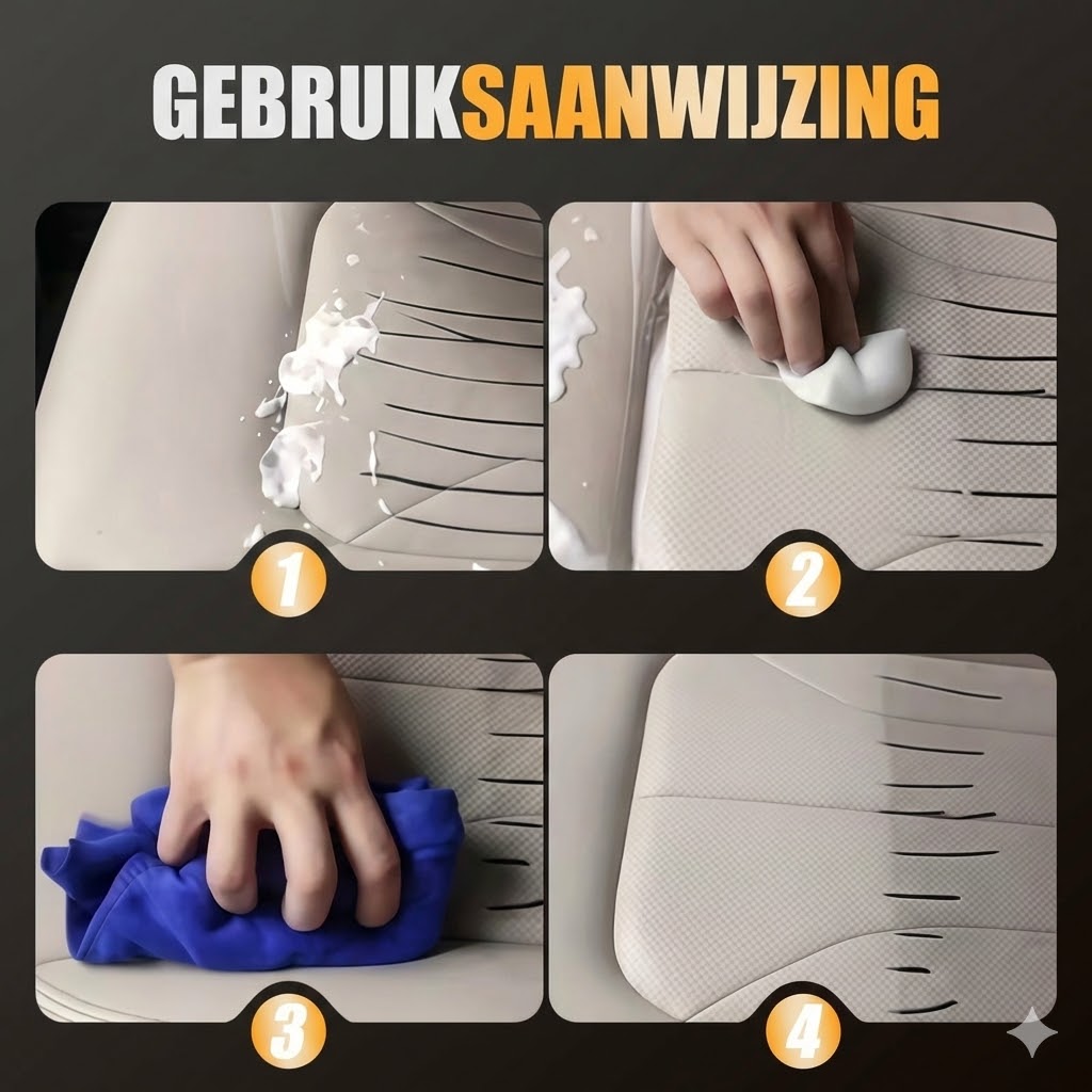 Instant Shine & Protection auto-interieurpolijstmachine
