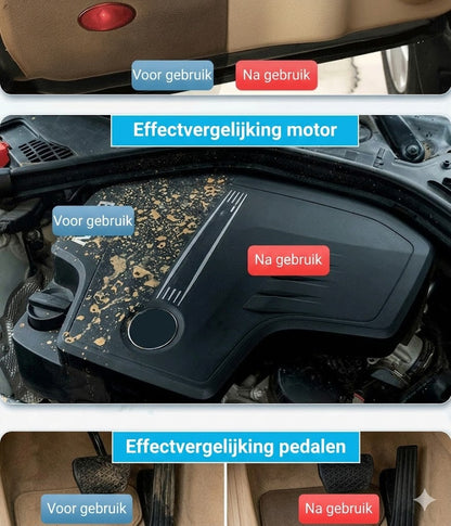 Vochtige doekjes voor het interieur van auto's