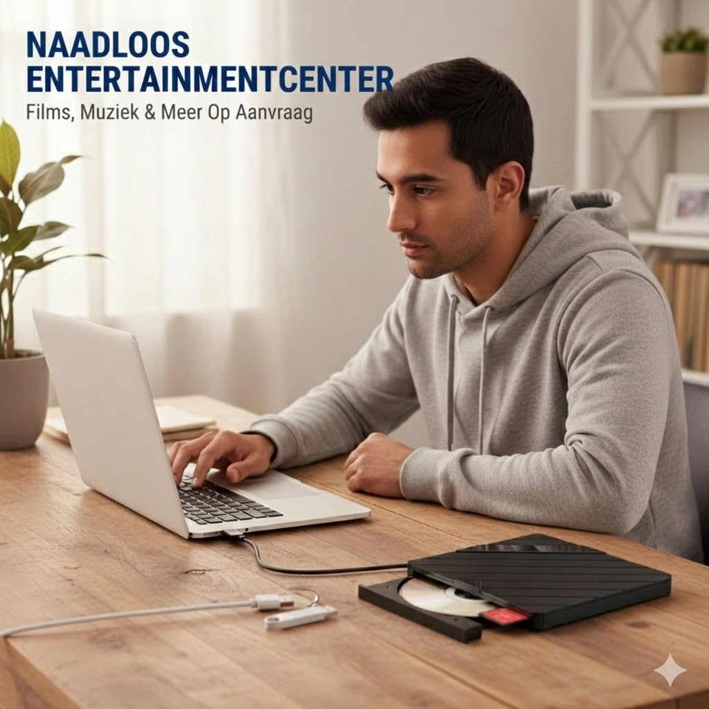 Externe CD/DVD-drive voor laptop
