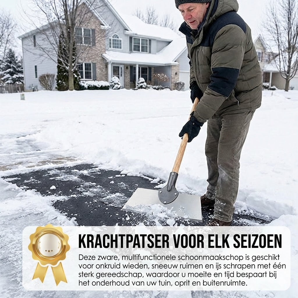 Reinigingsmes van mangaanstaal