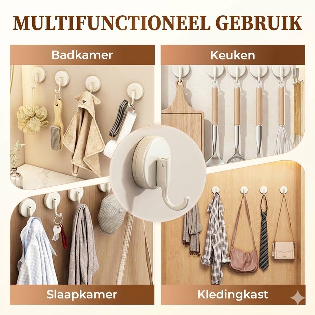Ultra-Sterke Zuignaphaak