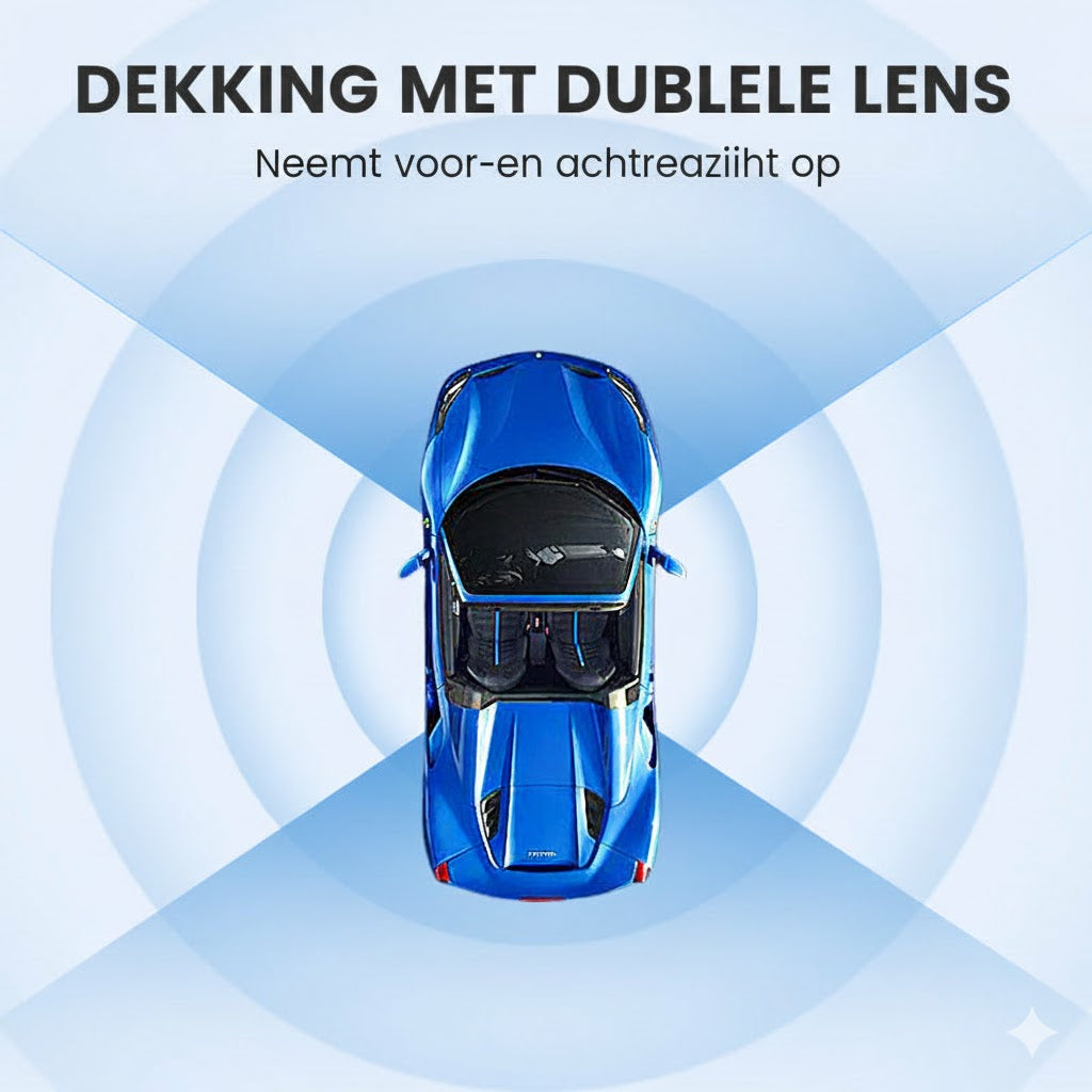 4K Ultra HD Dashcam met Wifi & Nachtzicht