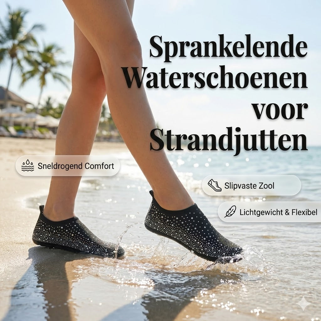 Sneldrogende zwemschoenen voor strandwandelen
