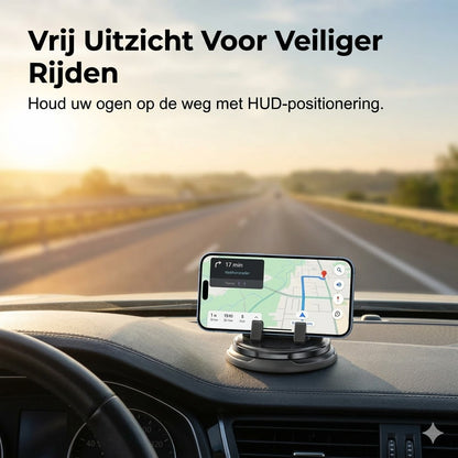 360° draaibare telefoonhouder voor op het dashboard