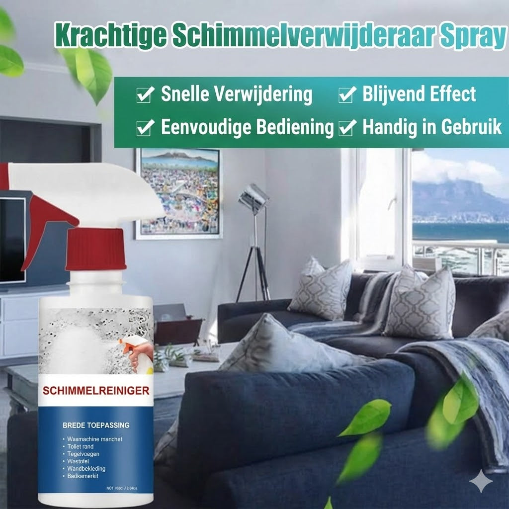 Schuimreiniger tegen Schimmel