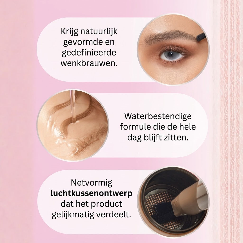 Wenkbrauwvormer voor snelle wenkbrauwstyling